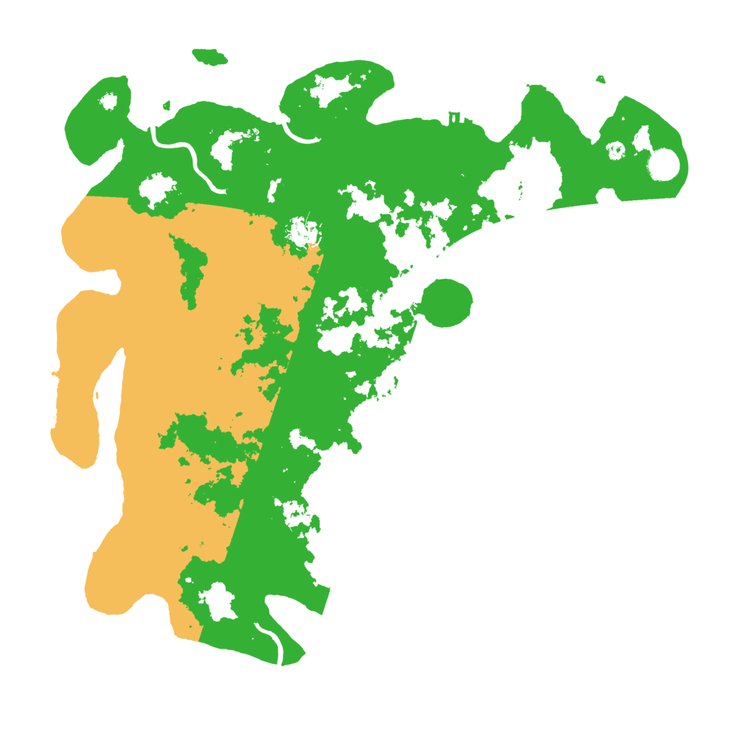 Biome Rust Map: Procedural Map, Size: 4000, Seed: 1351499623