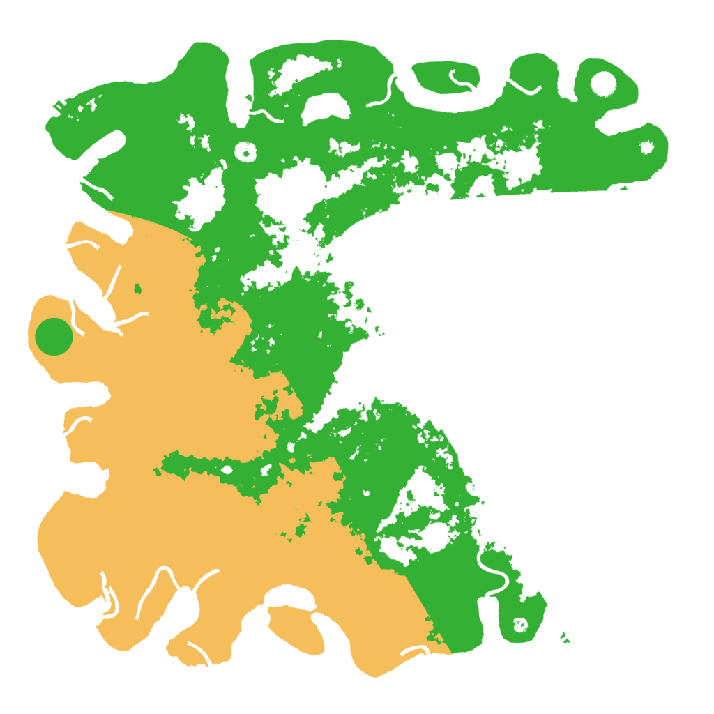 Biome Rust Map: Procedural Map, Size: 5000, Seed: 1039428407