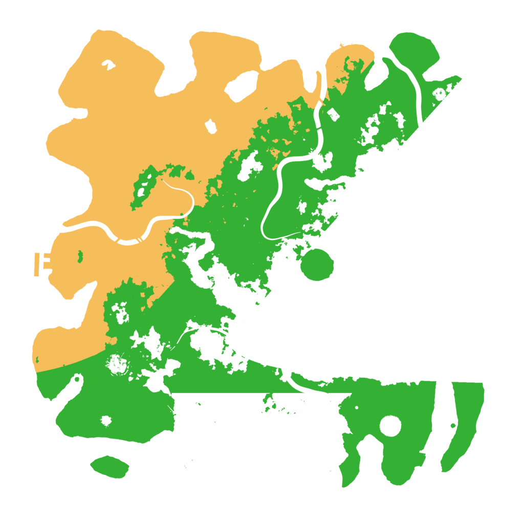 Biome Rust Map: Procedural Map, Size: 4500, Seed: 1017747037