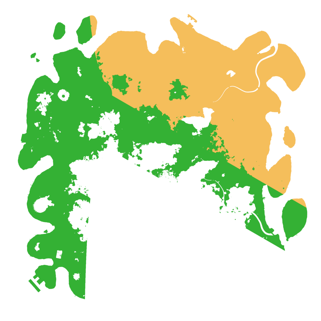 Biome Rust Map: Procedural Map, Size: 4250, Seed: 1741712777