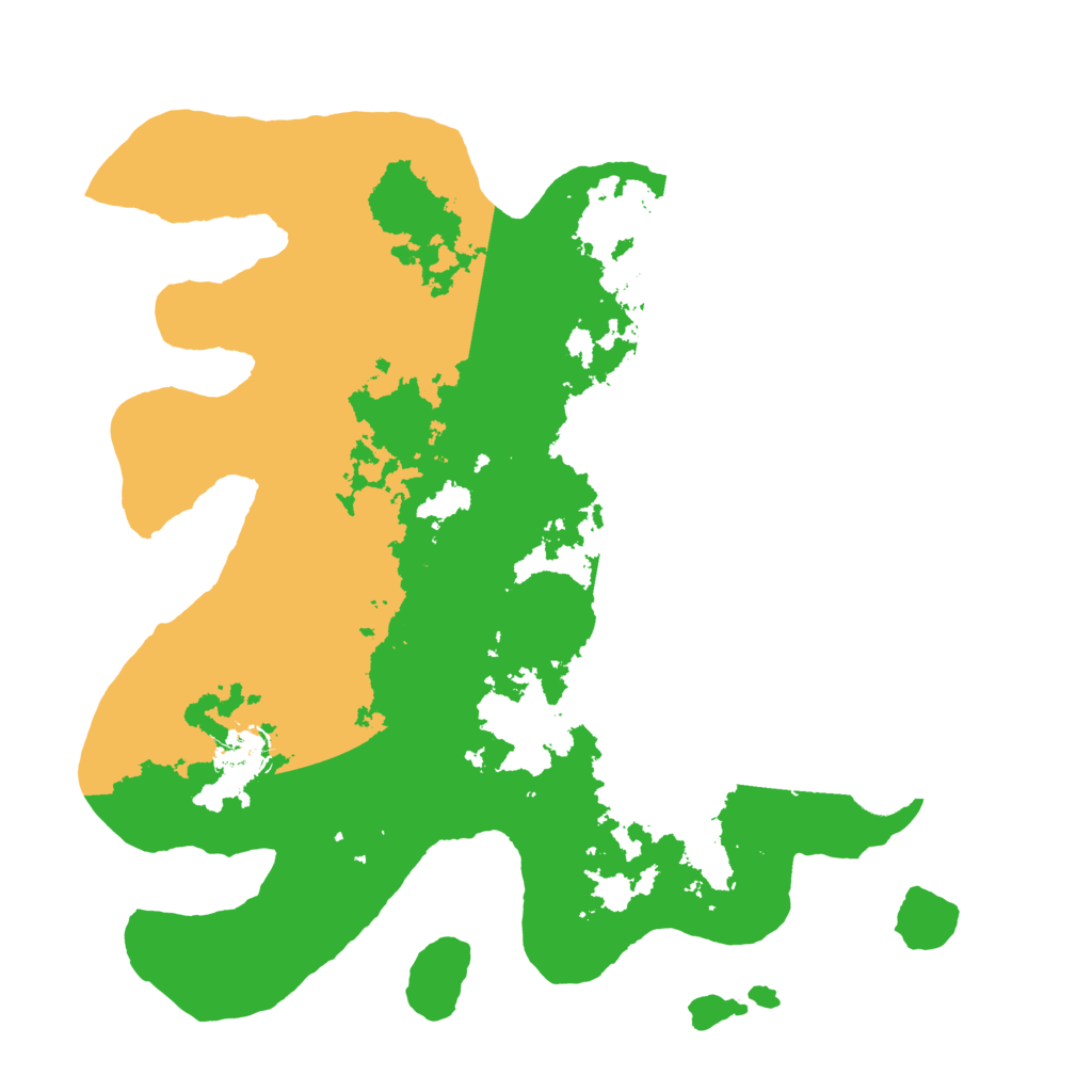 Biome Rust Map: Barren, Size: 3500, Seed: 164954860