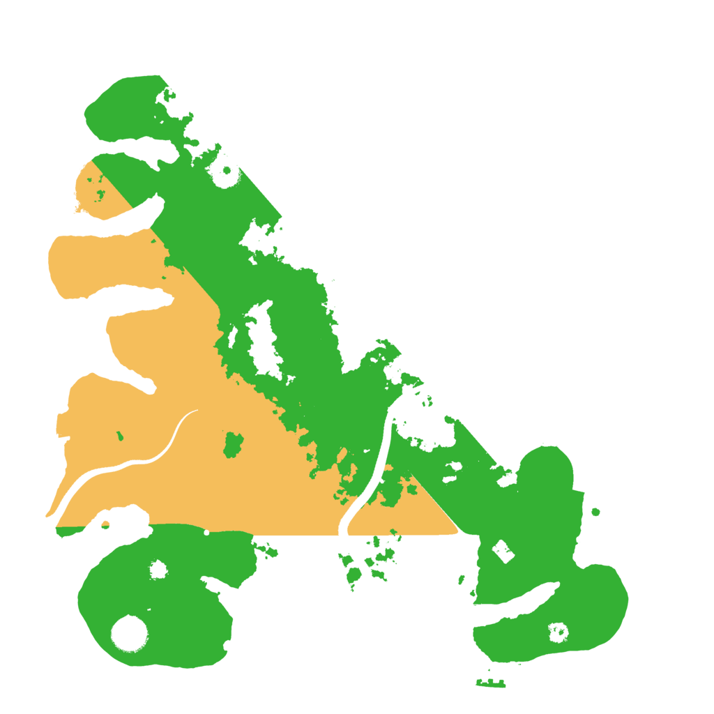 Biome Rust Map: Procedural Map, Size: 3500, Seed: 1818794137