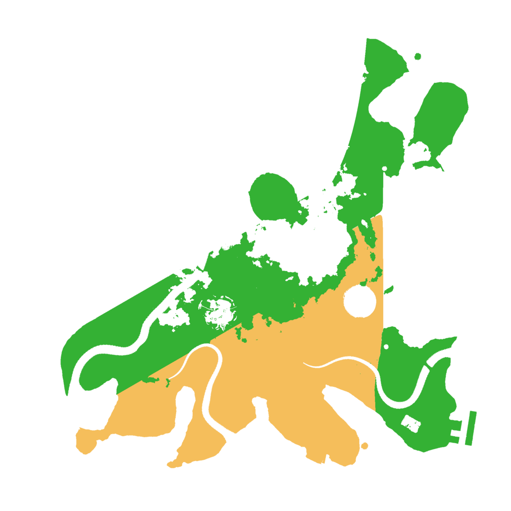 Biome Rust Map: Procedural Map, Size: 3000, Seed: 7503268