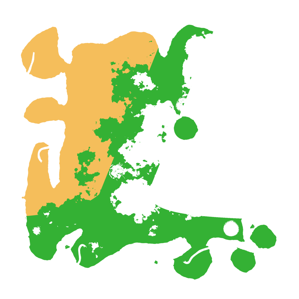 Biome Rust Map: Procedural Map, Size: 3500, Seed: 94655673