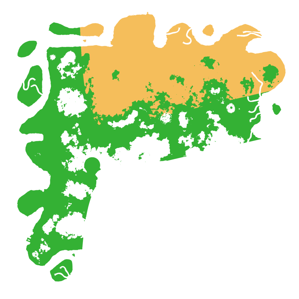 Biome Rust Map: Procedural Map, Size: 5000, Seed: 1353308289