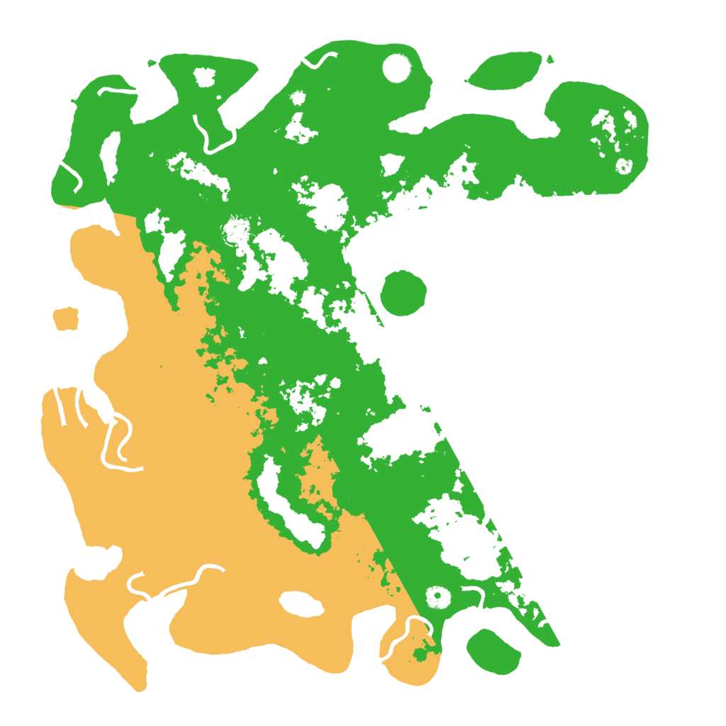 Biome Rust Map: Procedural Map, Size: 4500, Seed: 451839742