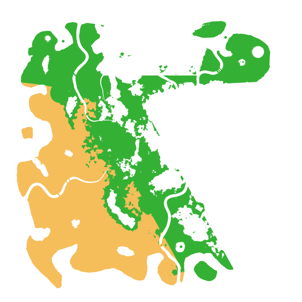 Biome Rust Map: Procedural Map, Size: 4500, Seed: 451839742