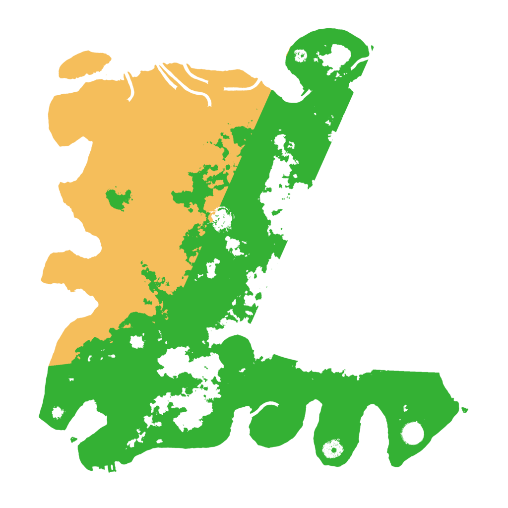 Biome Rust Map: Procedural Map, Size: 4000, Seed: 1336614797