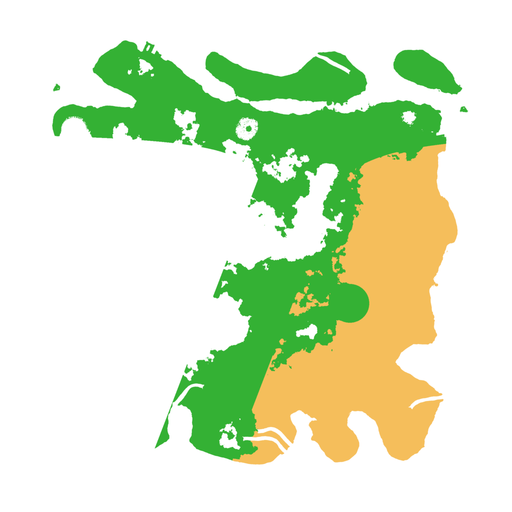 Biome Rust Map: Procedural Map, Size: 3500, Seed: 812062454