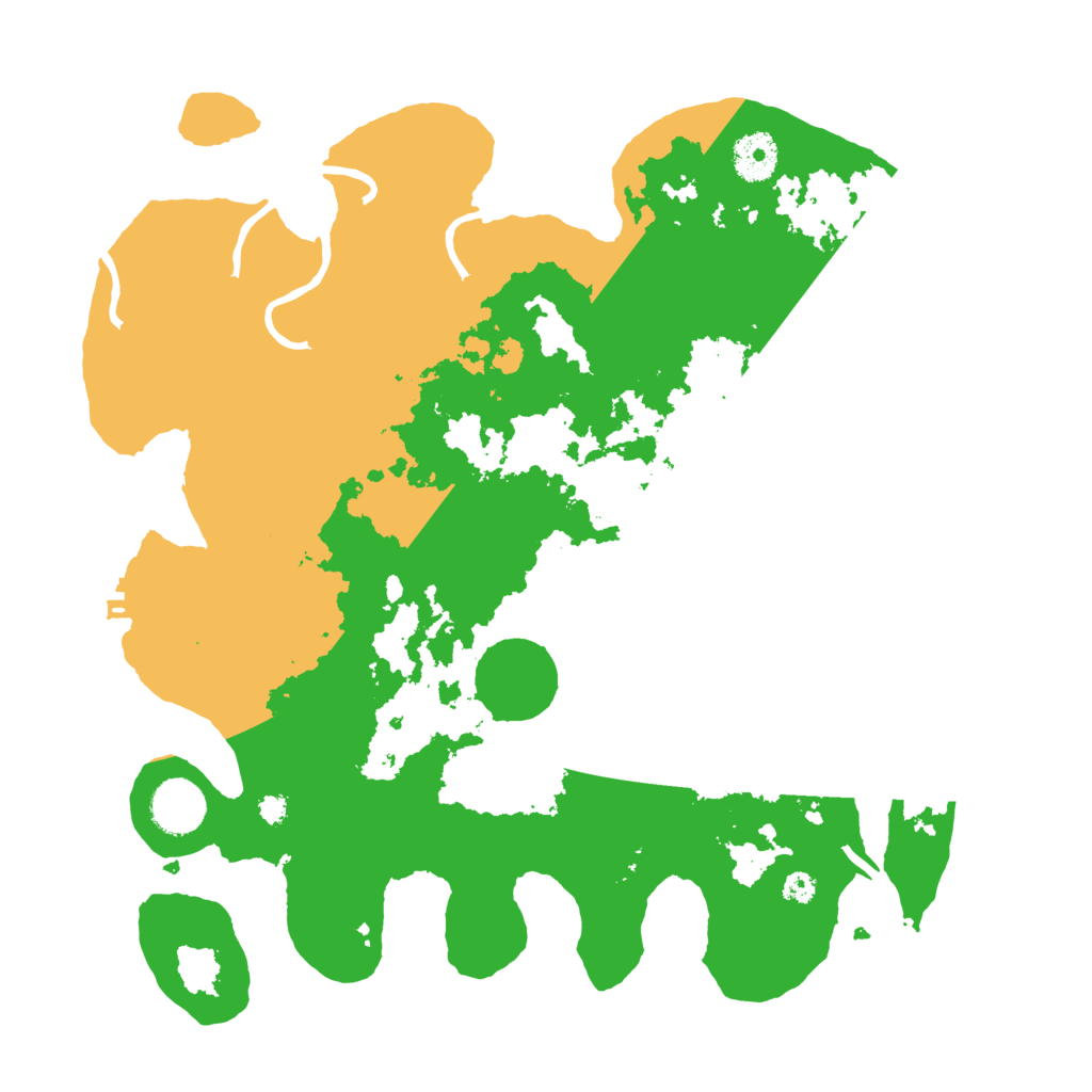 Biome Rust Map: Procedural Map, Size: 3500, Seed: 857872239