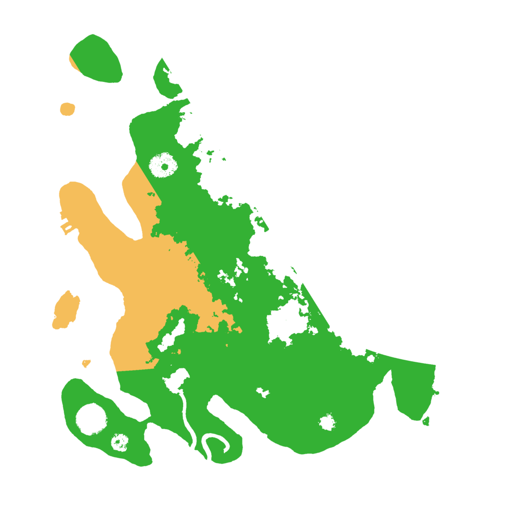 Biome Rust Map: Procedural Map, Size: 3000, Seed: 1323307093