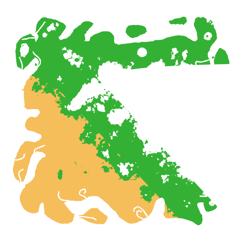 Biome Rust Map: Procedural Map, Size: 4500, Seed: 130354359