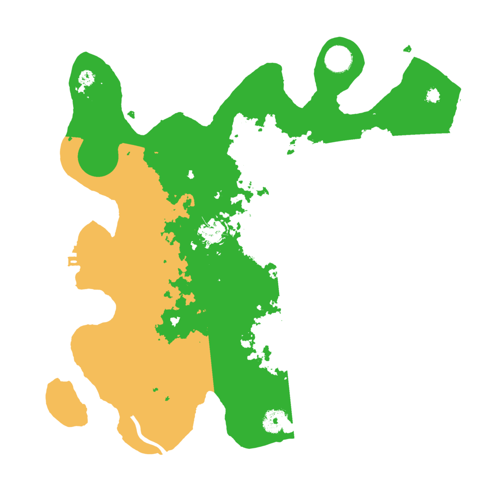 Biome Rust Map: Procedural Map, Size: 3250, Seed: 683337212