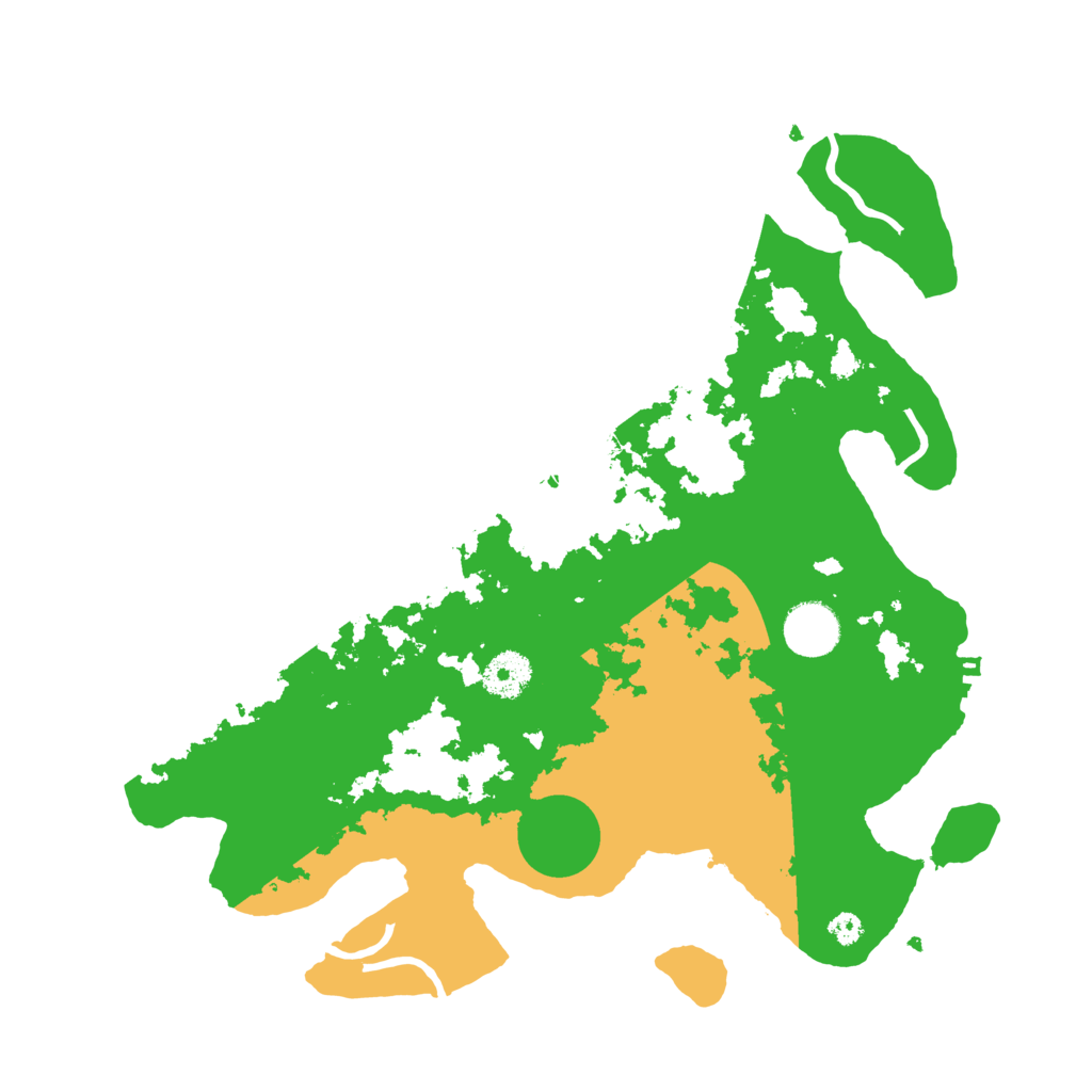 Biome Rust Map: Procedural Map, Size: 3500, Seed: 1282640569