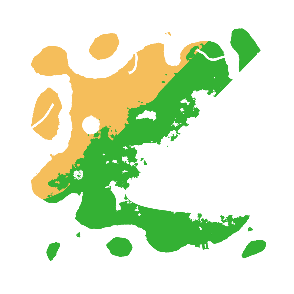 Biome Rust Map: Procedural Map, Size: 3000, Seed: 386864165