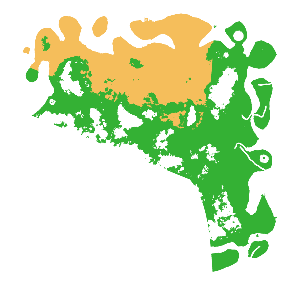 Biome Rust Map: Procedural Map, Size: 5000, Seed: 403767356