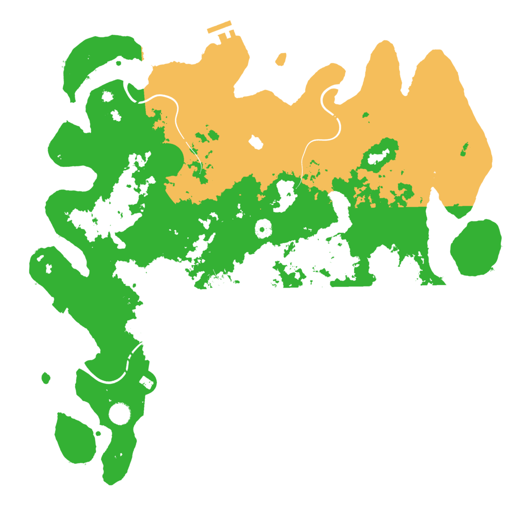 Biome Rust Map: Procedural Map, Size: 4250, Seed: 51654031