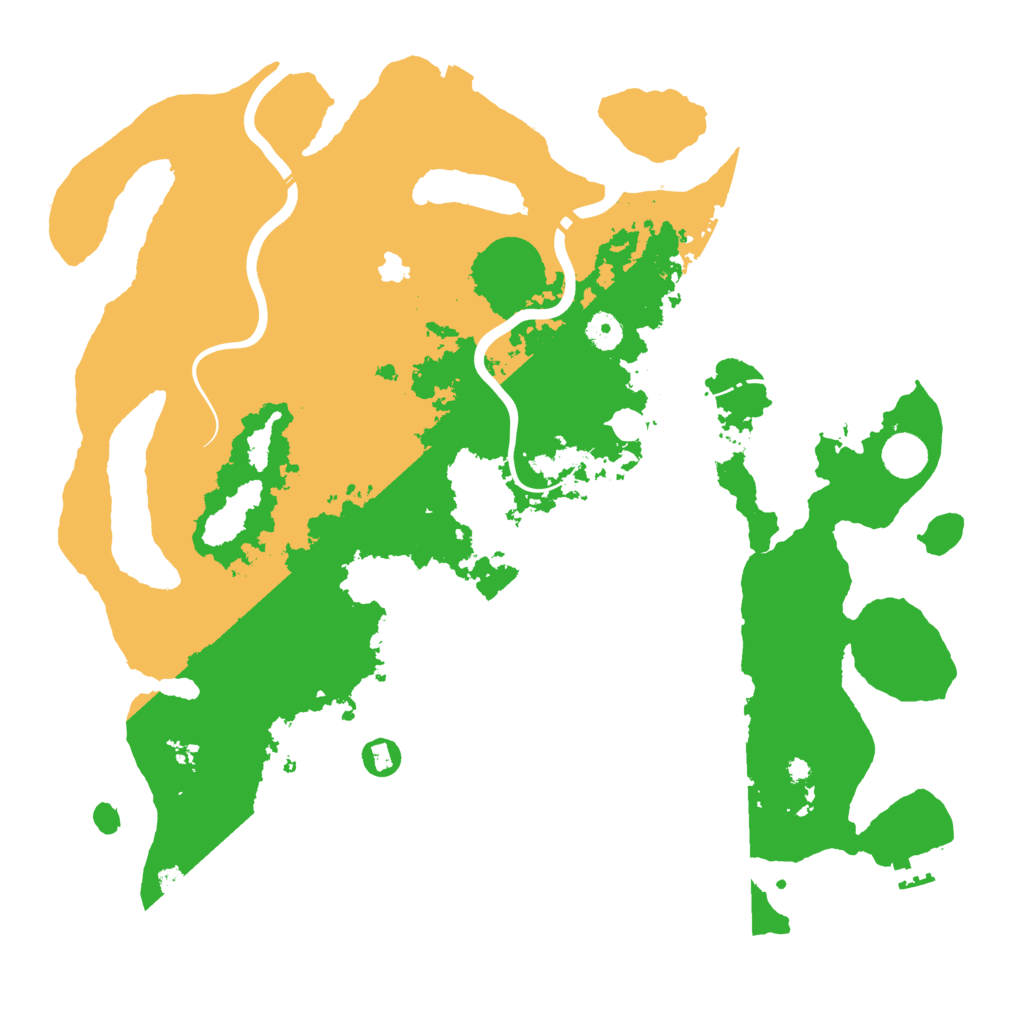 Biome Rust Map: Procedural Map, Size: 4250, Seed: 363540593