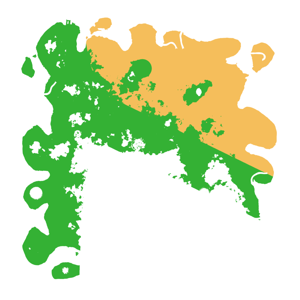 Biome Rust Map: Procedural Map, Size: 4250, Seed: 23956