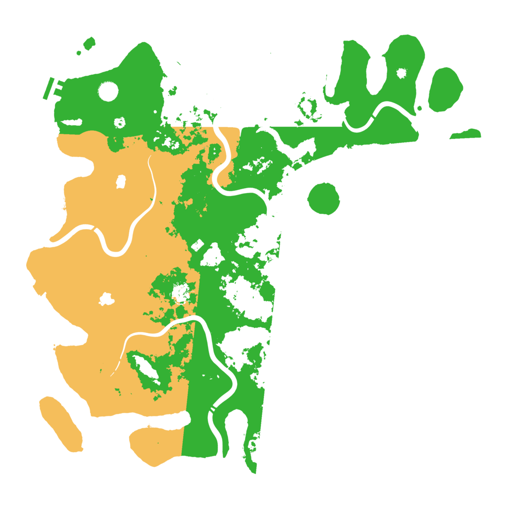 Biome Rust Map: Procedural Map, Size: 4500, Seed: 1599816839