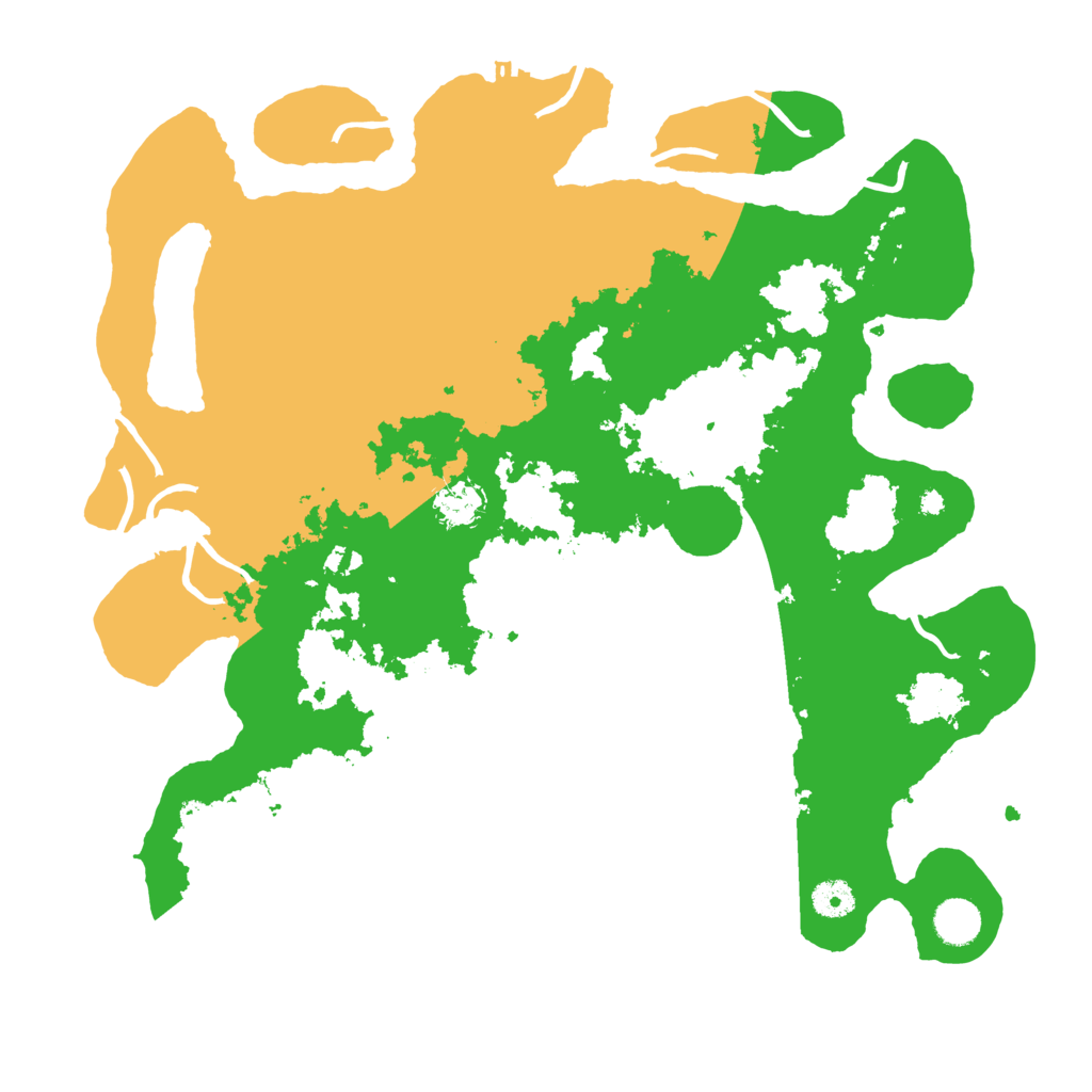 Biome Rust Map: Procedural Map, Size: 4096, Seed: 190167749