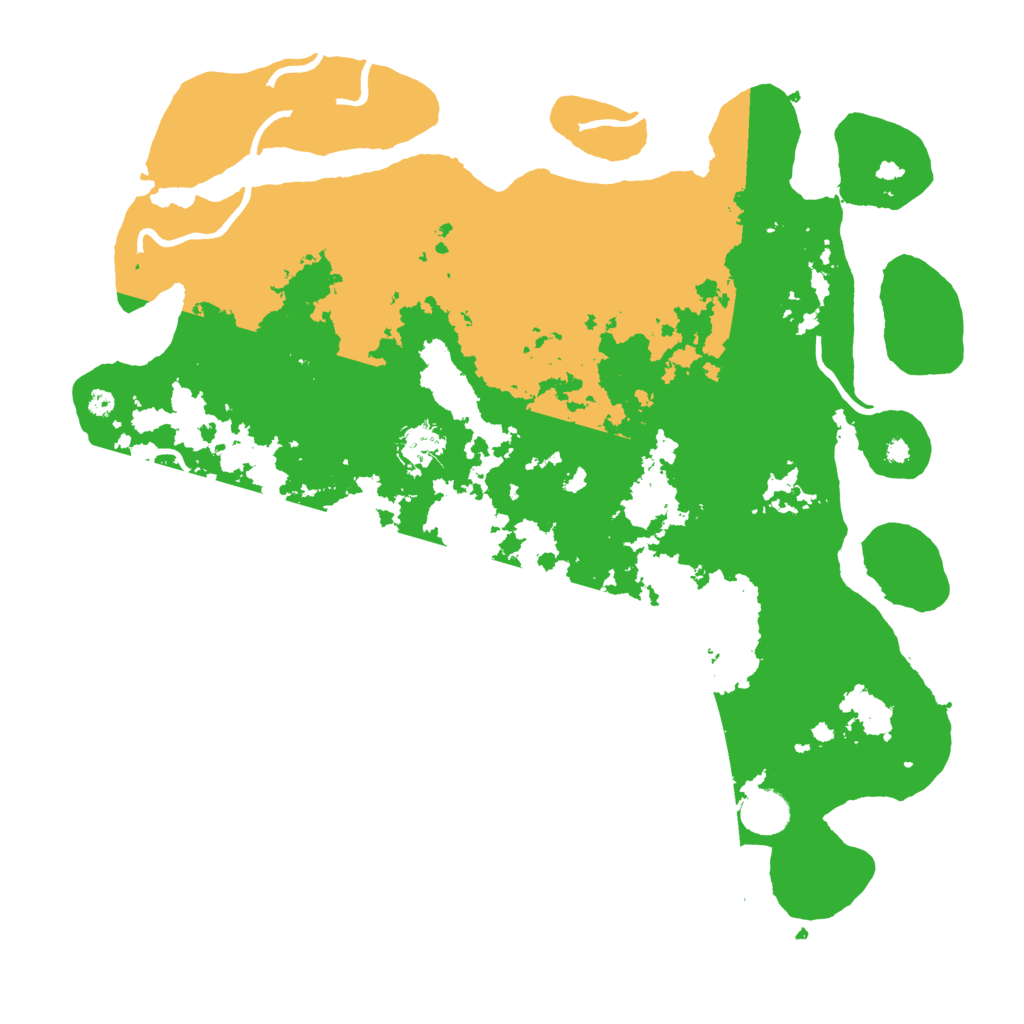 Biome Rust Map: Procedural Map, Size: 4000, Seed: 664162111