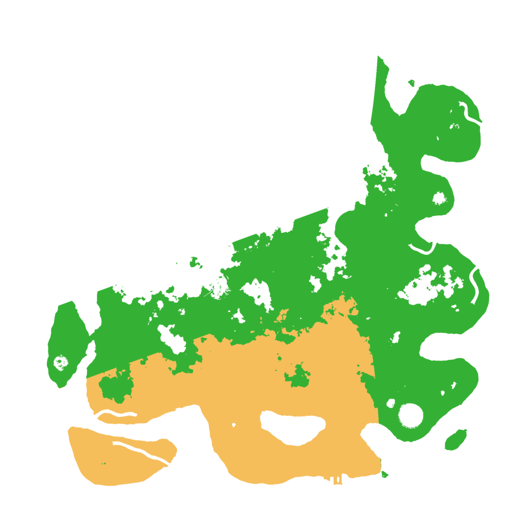 Biome Rust Map: Procedural Map, Size: 3750, Seed: 1673309716