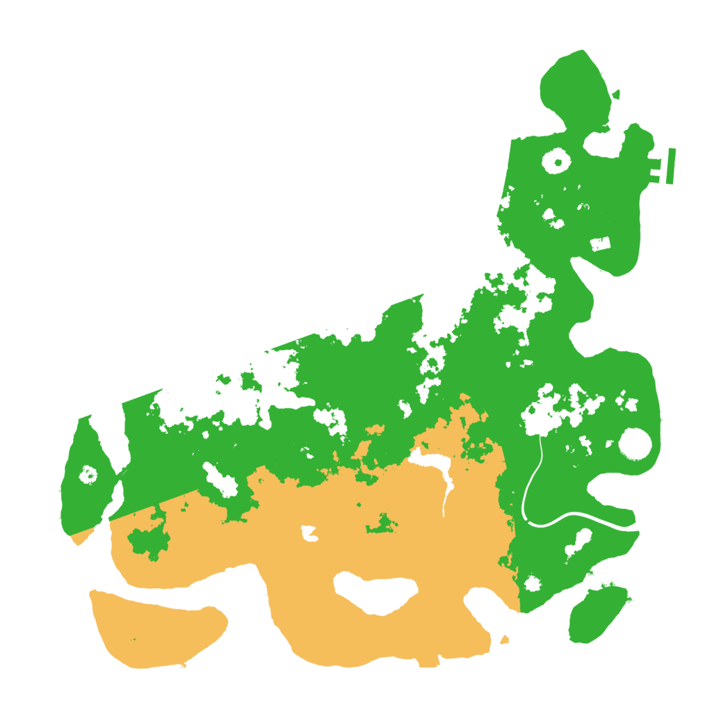 Biome Rust Map: Procedural Map, Size: 4000, Seed: 1673309716