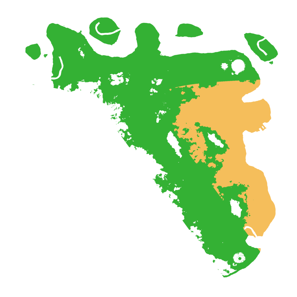 Biome Rust Map: Procedural Map, Size: 4000, Seed: 131167630
