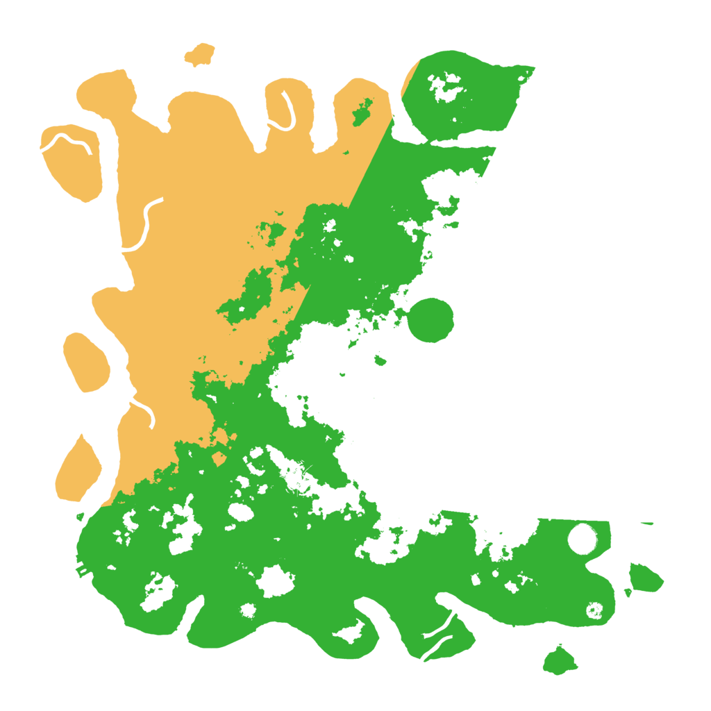 Biome Rust Map: Procedural Map, Size: 4300, Seed: 95521156