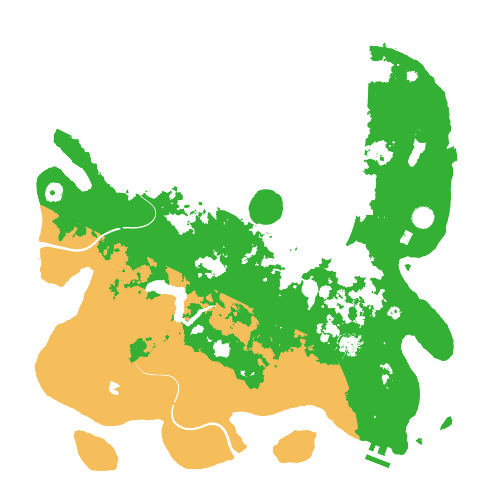Biome Rust Map: Procedural Map, Size: 4000, Seed: 644460190