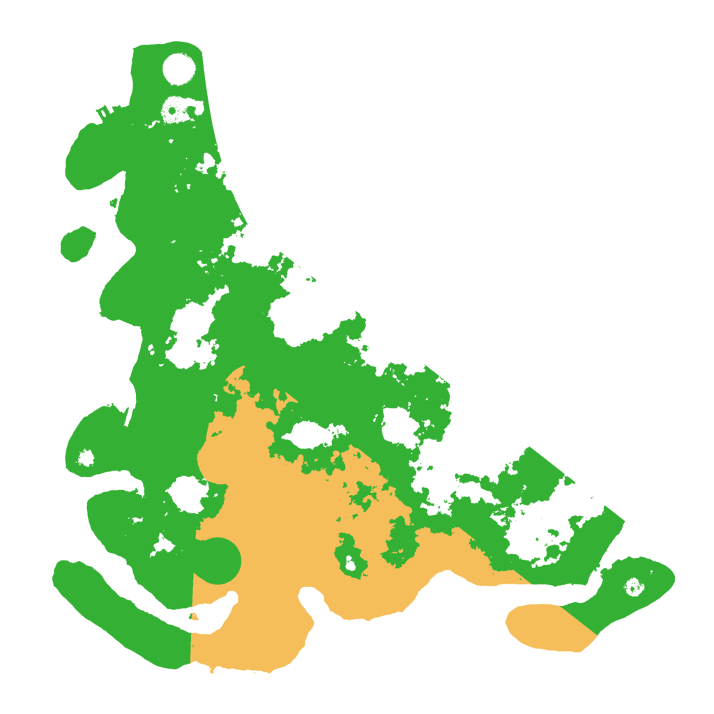 Biome Rust Map: Procedural Map, Size: 4000, Seed: 245830466