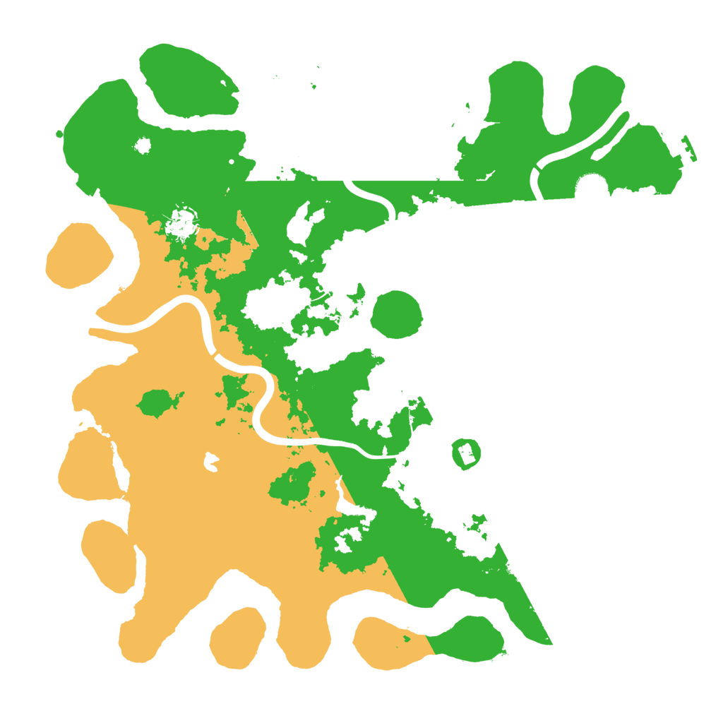 Biome Rust Map: Procedural Map, Size: 4000, Seed: 5745
