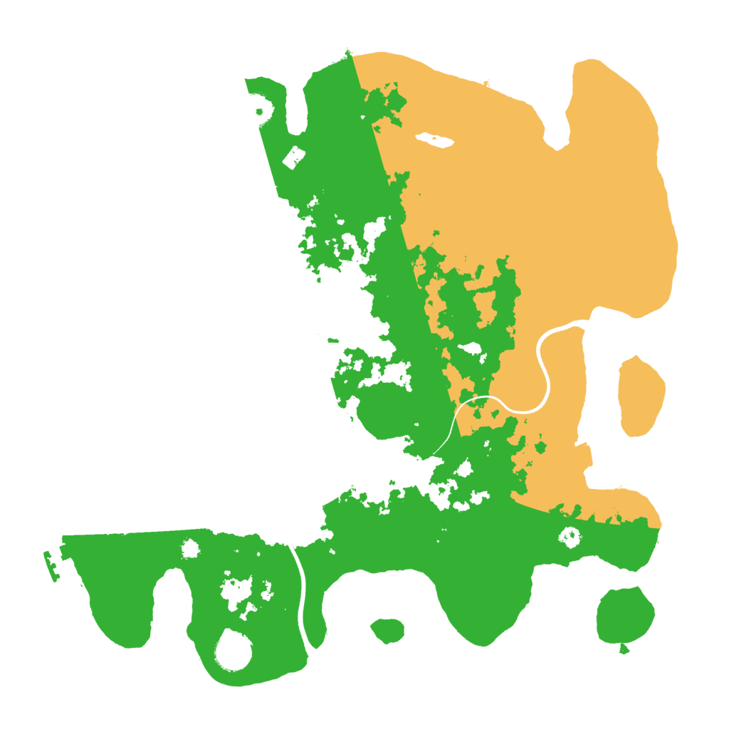 Biome Rust Map: Procedural Map, Size: 3500, Seed: 1806066032
