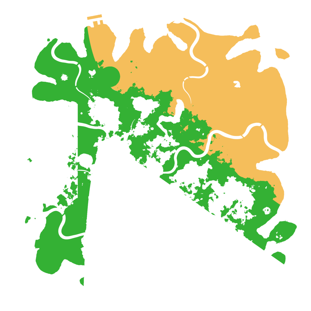 Biome Rust Map: Procedural Map, Size: 4250, Seed: 2079403864