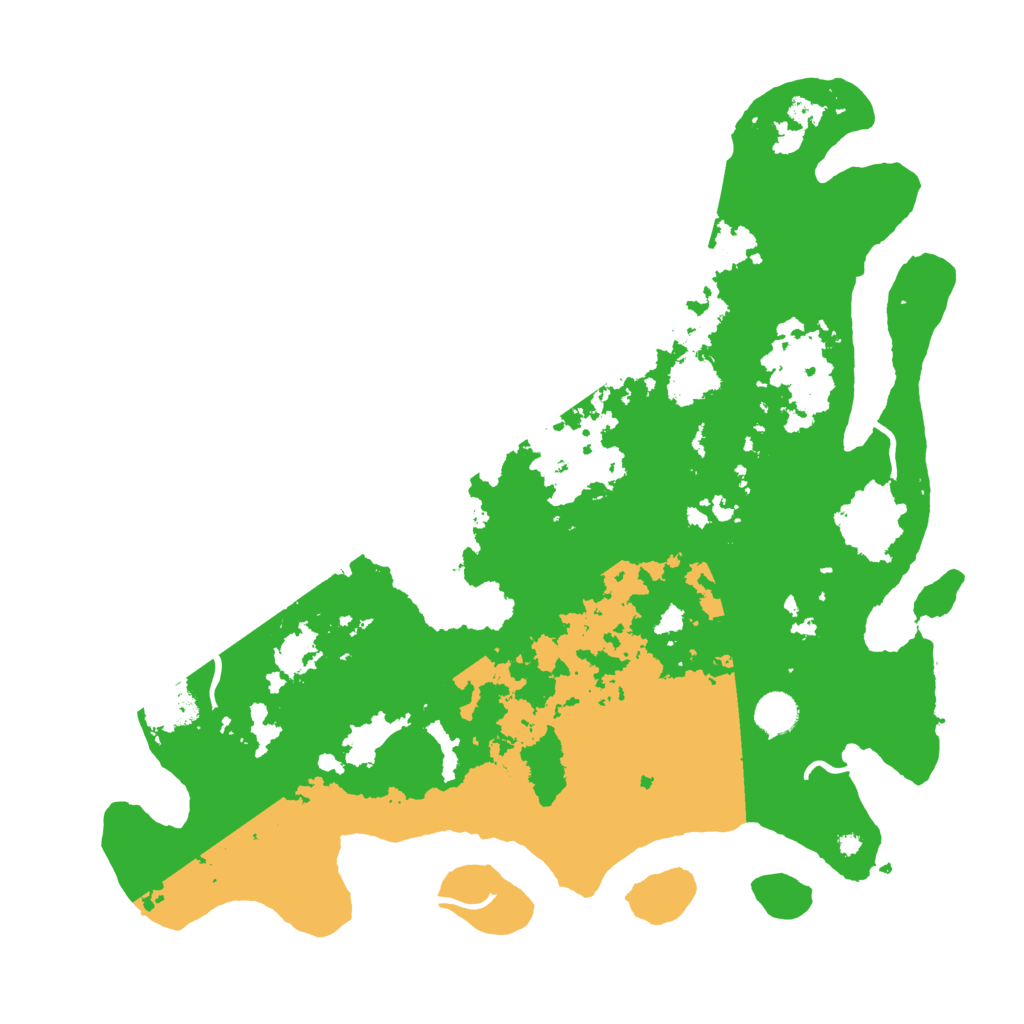 Biome Rust Map: Procedural Map, Size: 4250, Seed: 843371774