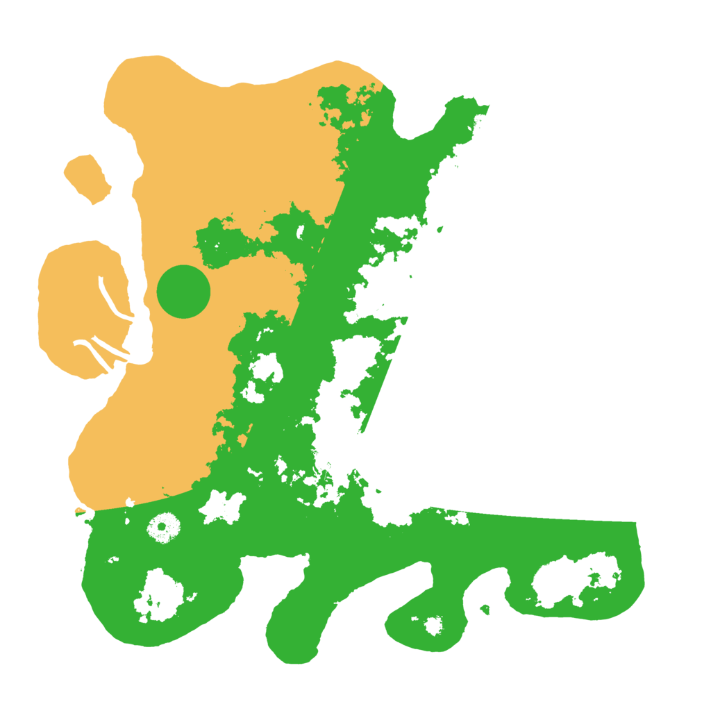 Biome Rust Map: Procedural Map, Size: 3500, Seed: 425577870