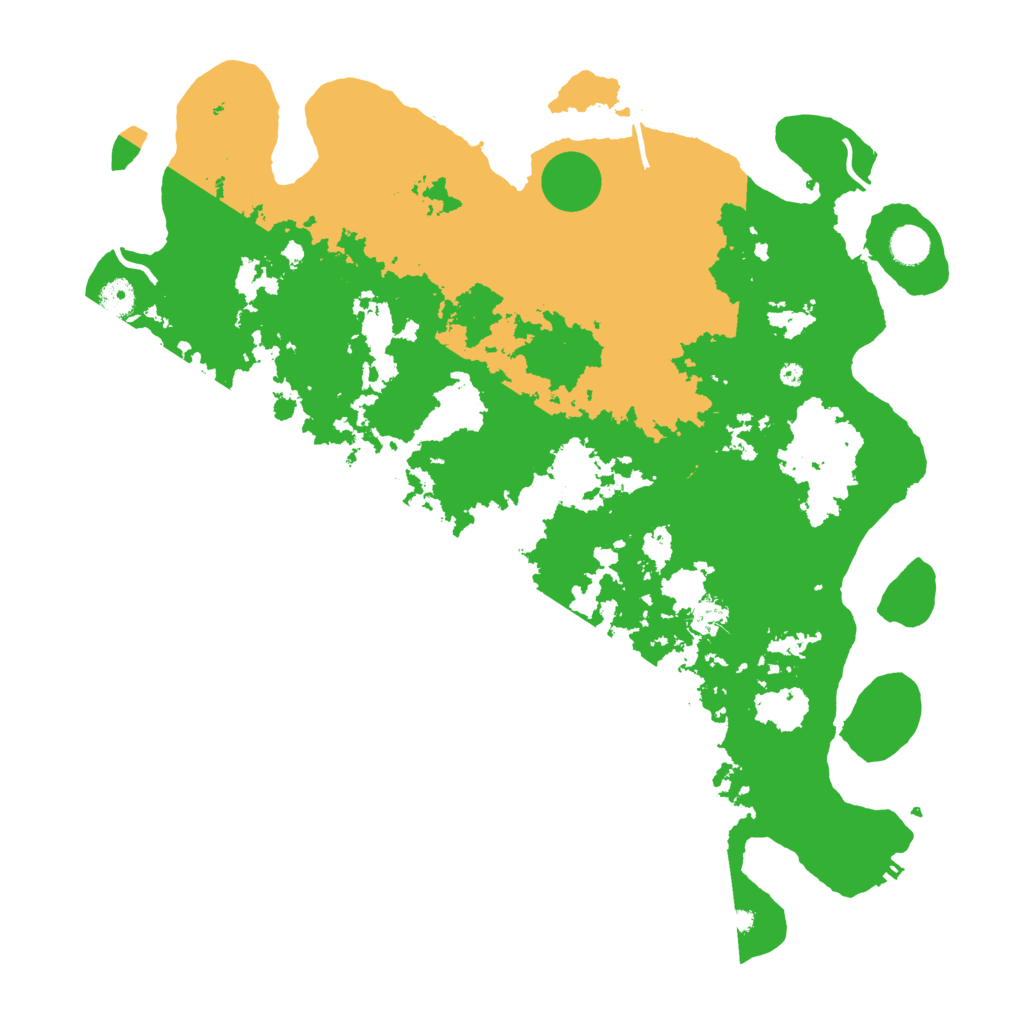 Biome Rust Map: Procedural Map, Size: 4500, Seed: 1456