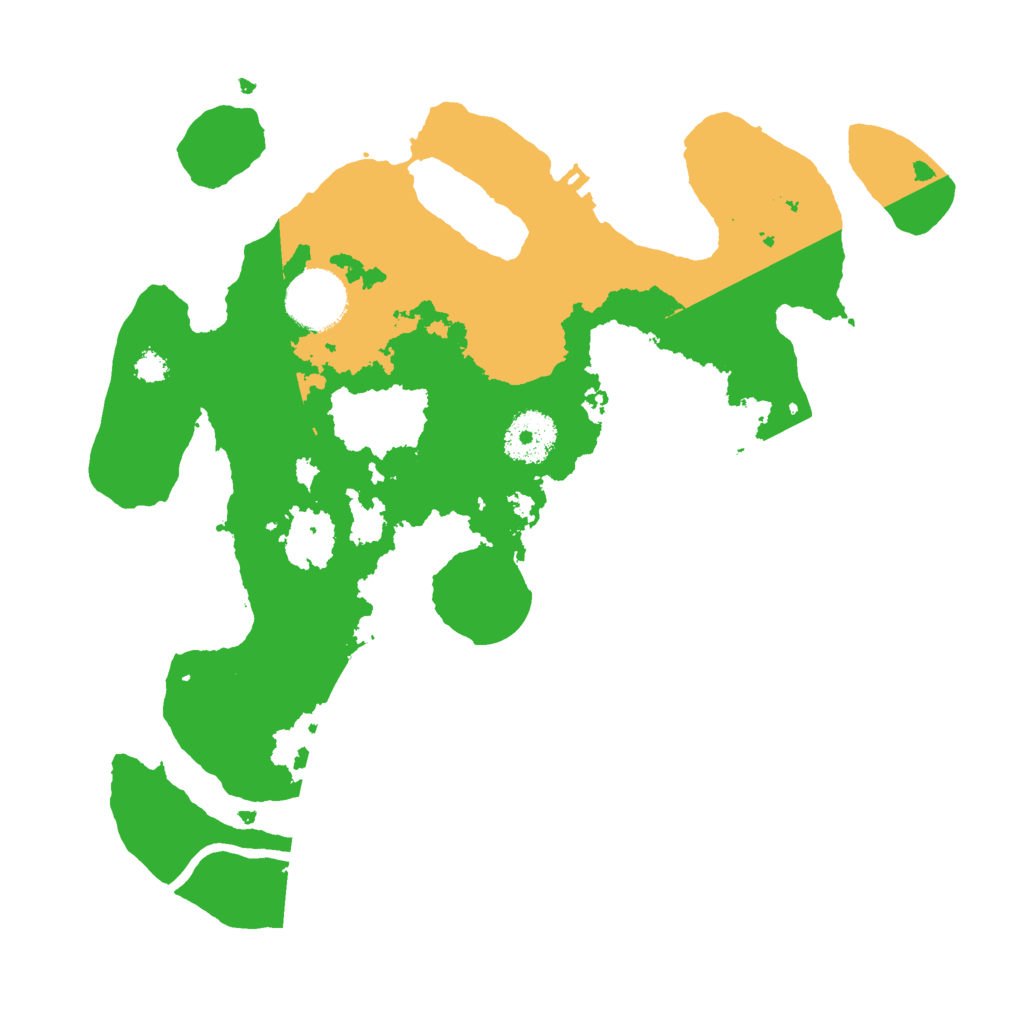 Biome Rust Map: Procedural Map, Size: 3000, Seed: 678567227