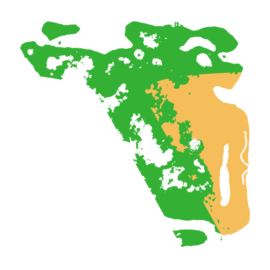 Biome Rust Map: Procedural Map, Size: 4000, Seed: 492624878