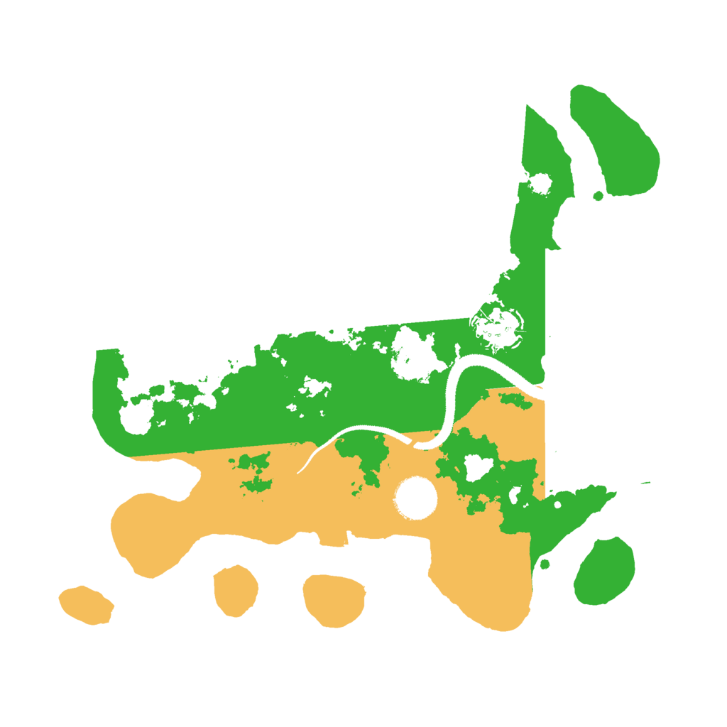 Biome Rust Map: Procedural Map, Size: 3000, Seed: 403516673