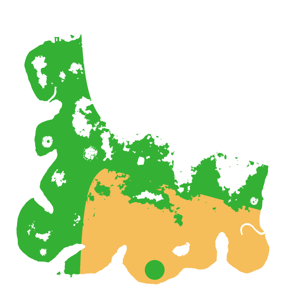 Biome Rust Map: Procedural Map, Size: 4000, Seed: 61344555