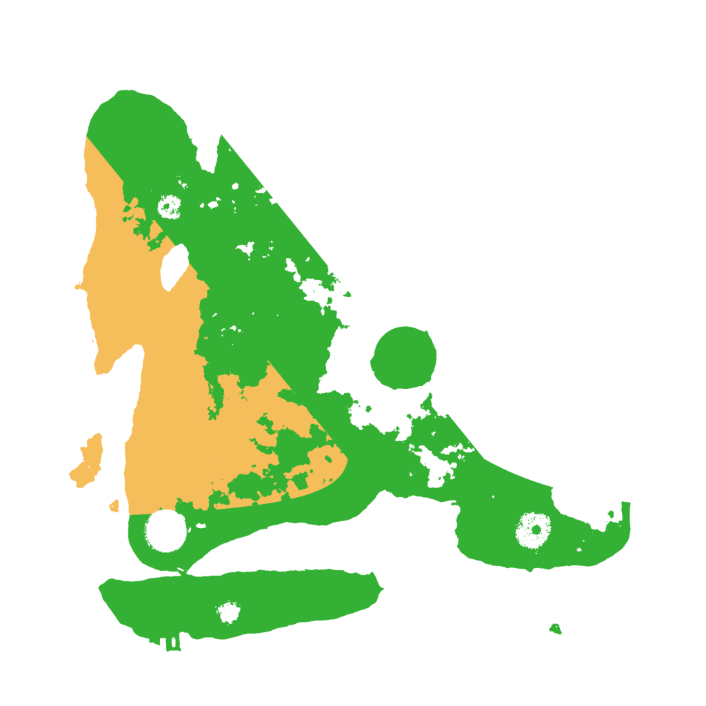 Biome Rust Map: Procedural Map, Size: 3000, Seed: 647502997
