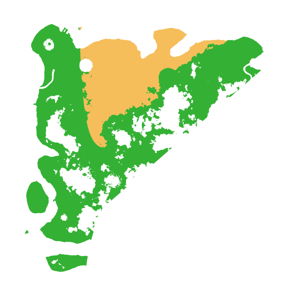 Biome Rust Map: Procedural Map, Size: 4096, Seed: 1587852175