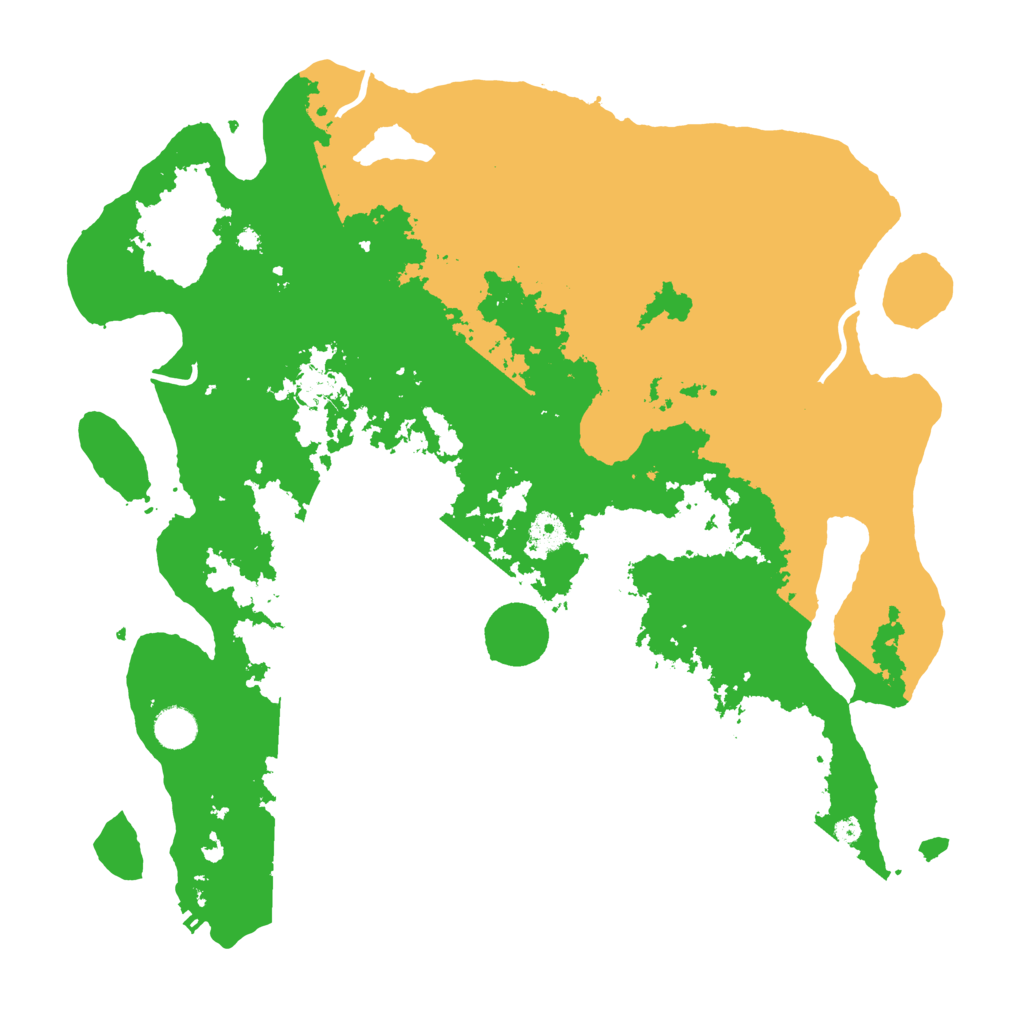 Biome Rust Map: Procedural Map, Size: 4250, Seed: 1992423478