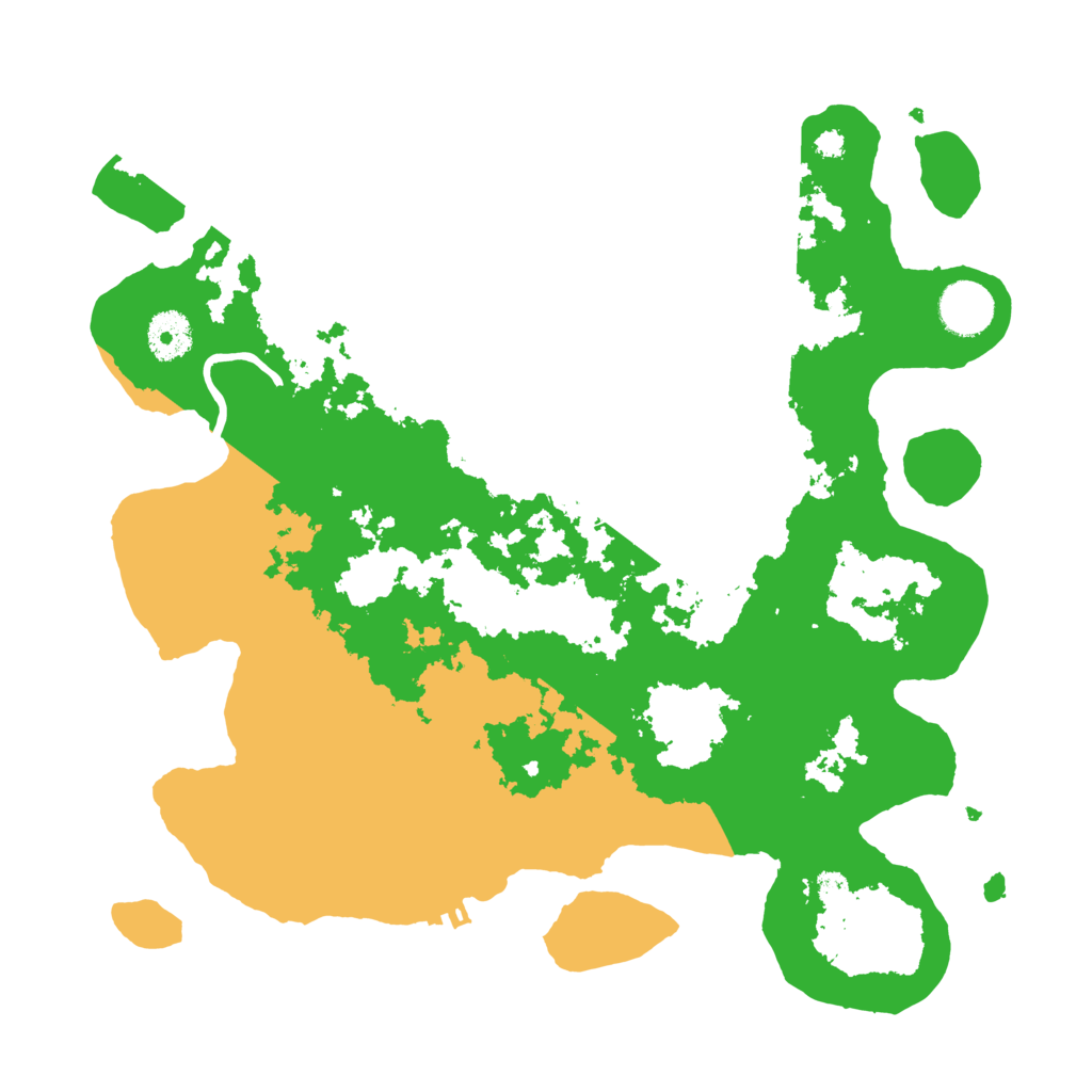 Biome Rust Map: Procedural Map, Size: 3500, Seed: 21716913