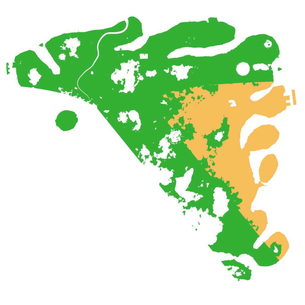 Biome Rust Map: Procedural Map, Size: 4000, Seed: 486213