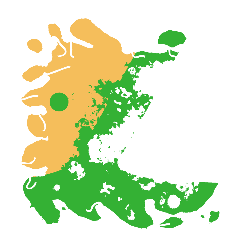 Biome Rust Map: Procedural Map, Size: 3500, Seed: 1437789317