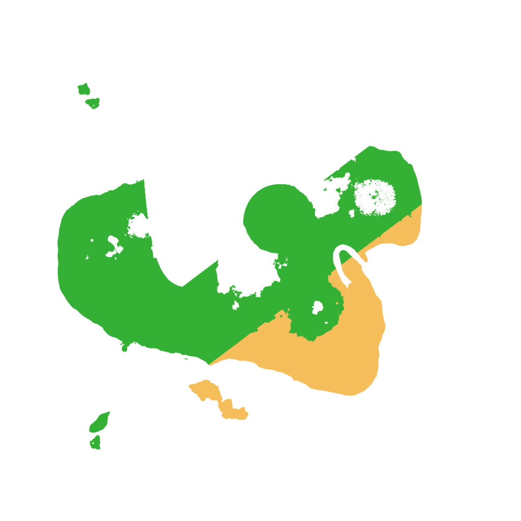 Biome Rust Map: Procedural Map, Size: 2000, Seed: 3895743