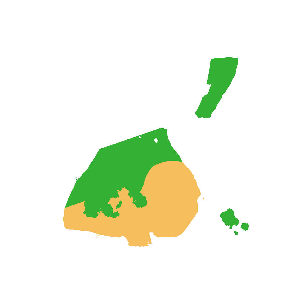 Biome Rust Map: Procedural Map, Size: 1500, Seed: 545114